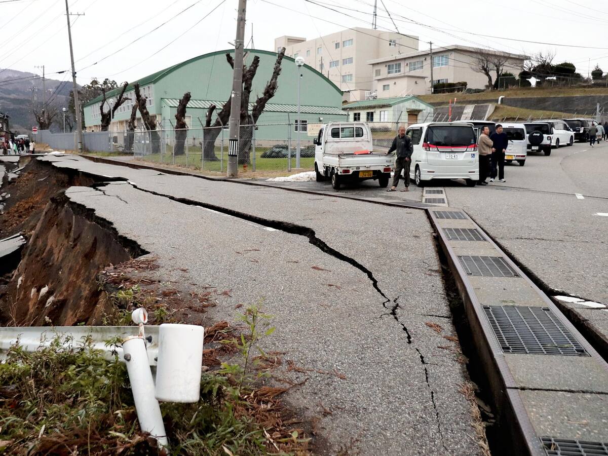 Terremoto de magnitud 7.4 en Japón: impactantes imágenes del momento