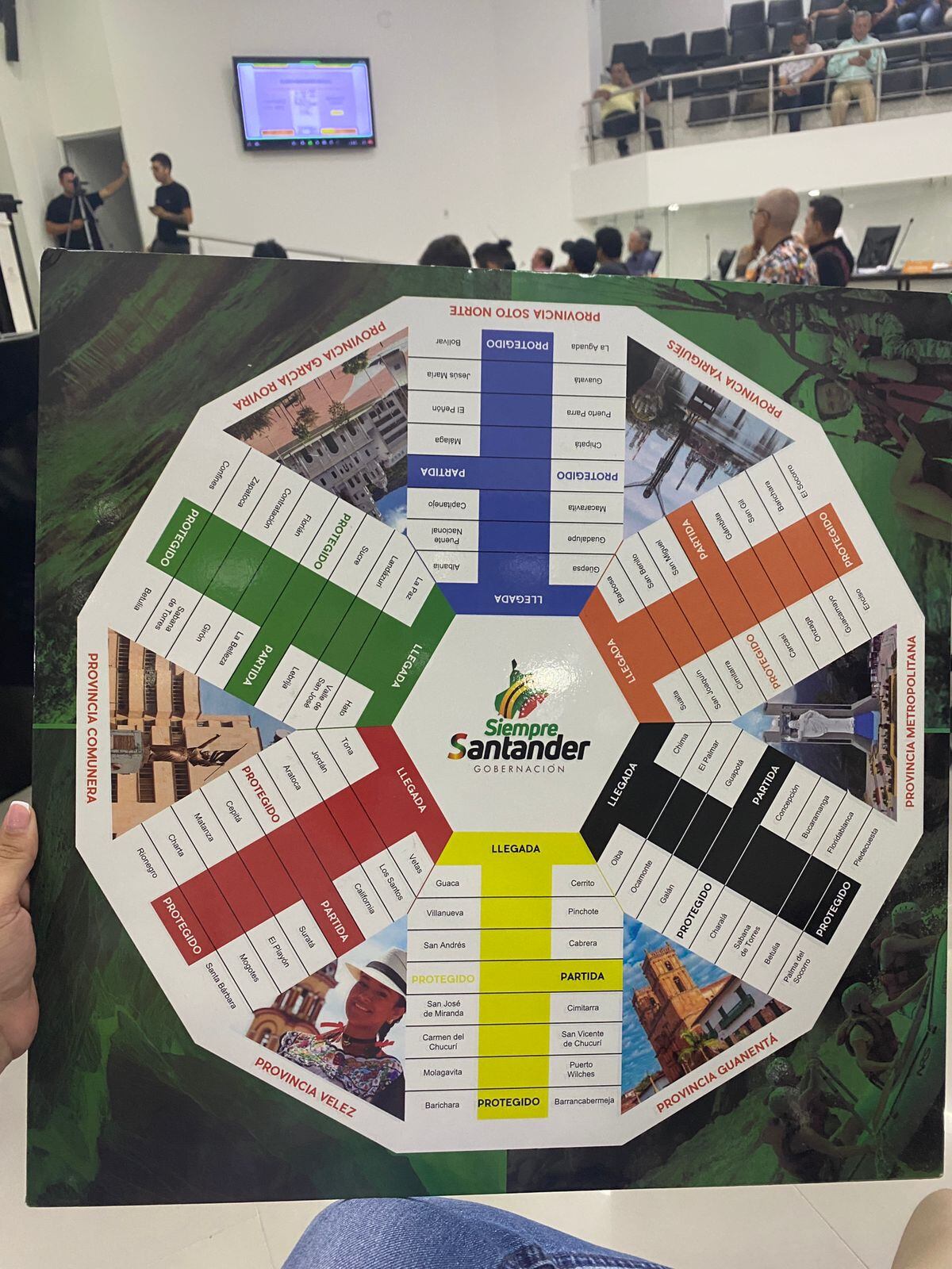 Juegos de parqués de los que se hace la denuncia. Foto: Suministrada.