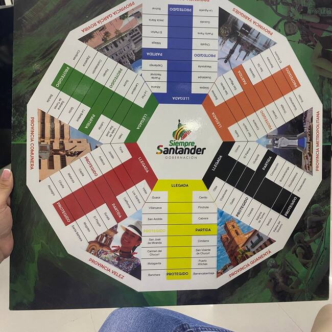 Juegos de parqués de los que se hace la denuncia. Foto: Suministrada.