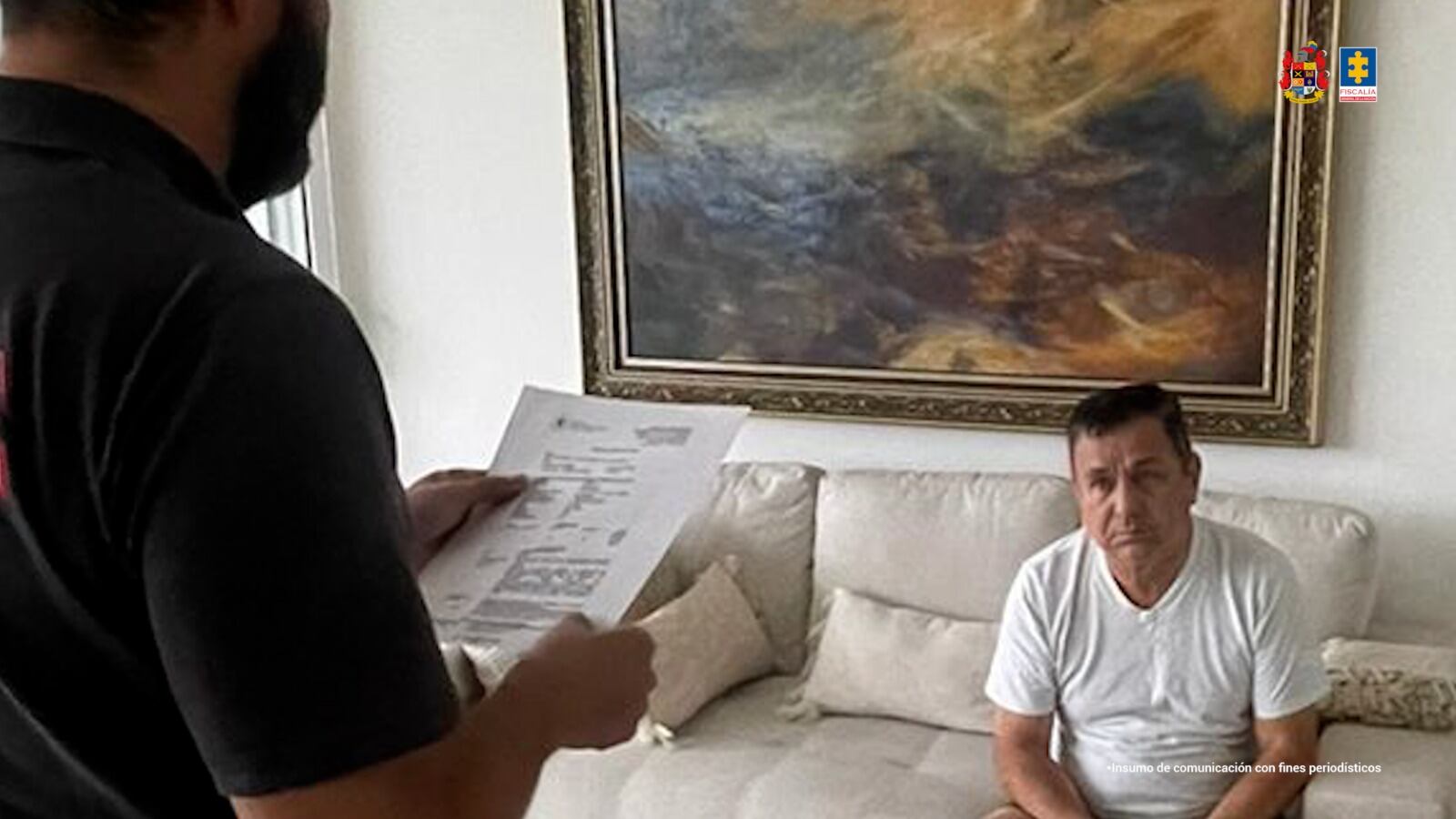 Javier García Rojas, alias ‘Maracuyá’. Foto: Fiscalía