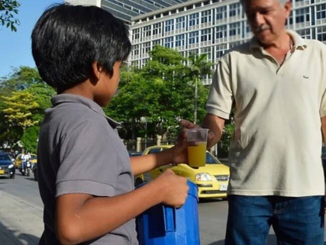Menores de edad siguen siendo utilizados para mendicidad en Pereira / Foto: Colprensa (Archivo)