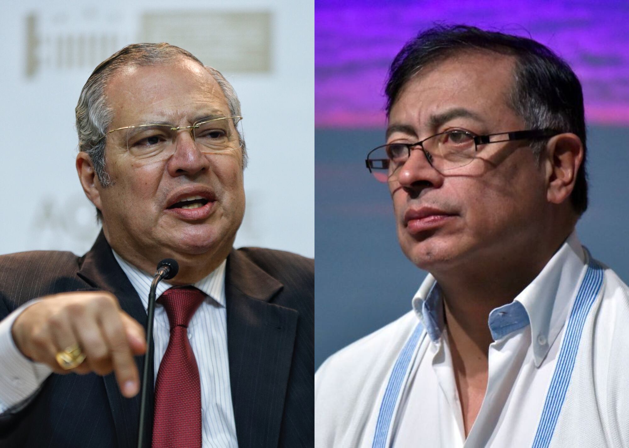 Iván Name y Gustavo Petro | Fotos: Colprensa