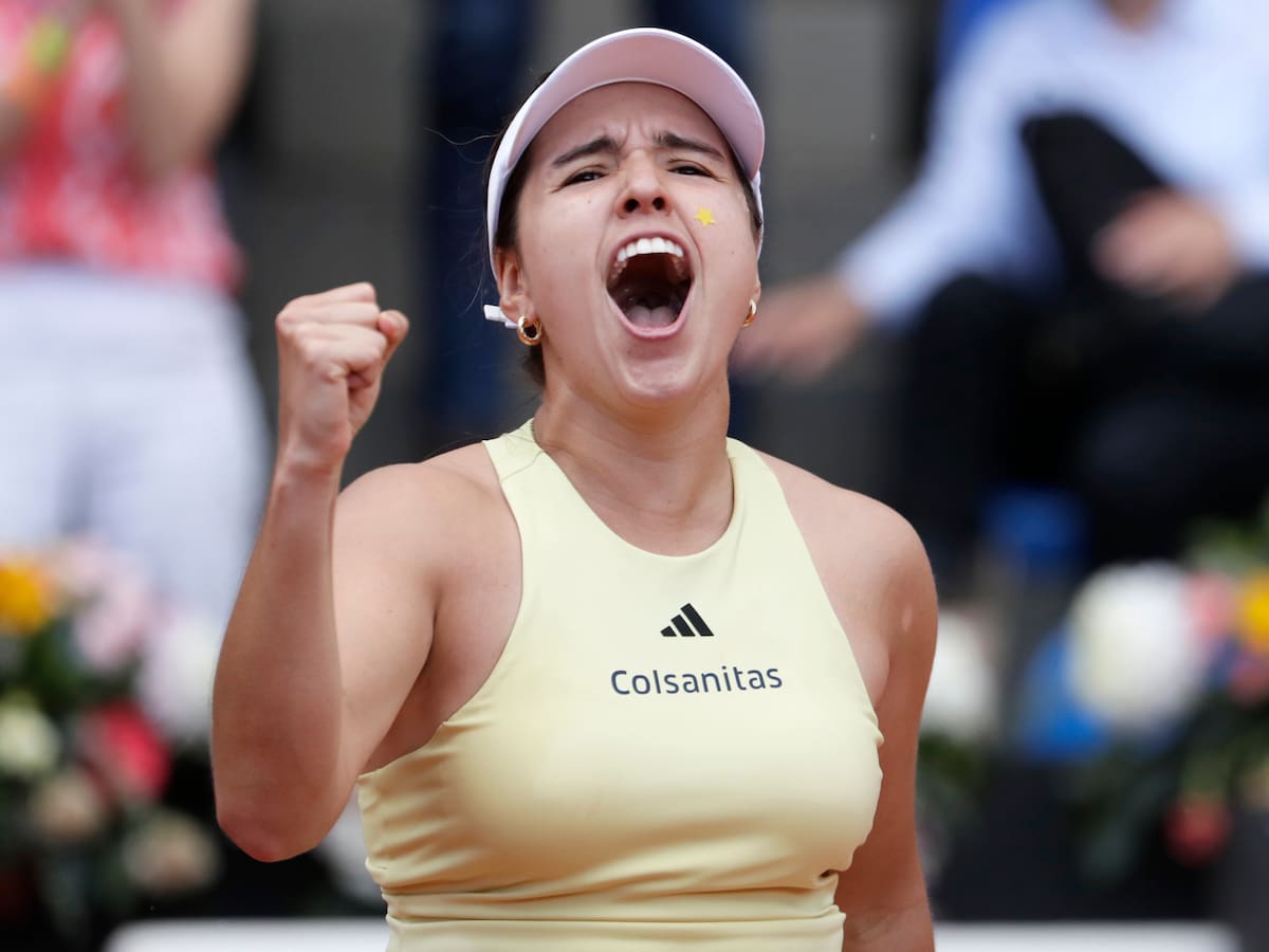 Camila Osorio es tricampeona de la Copa Colsanitas