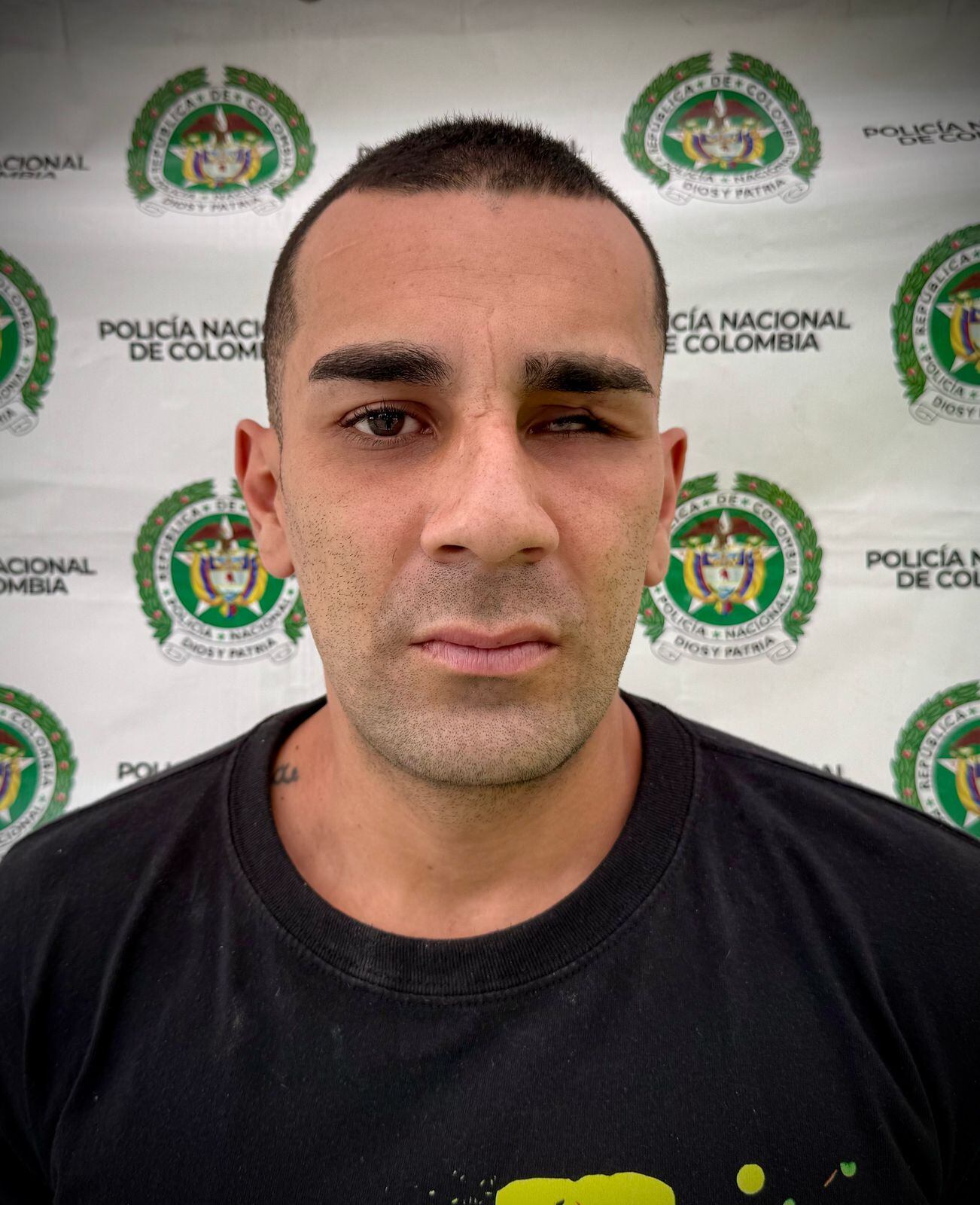 Alias 'El Tuerto'. Foto: Policía Nacional