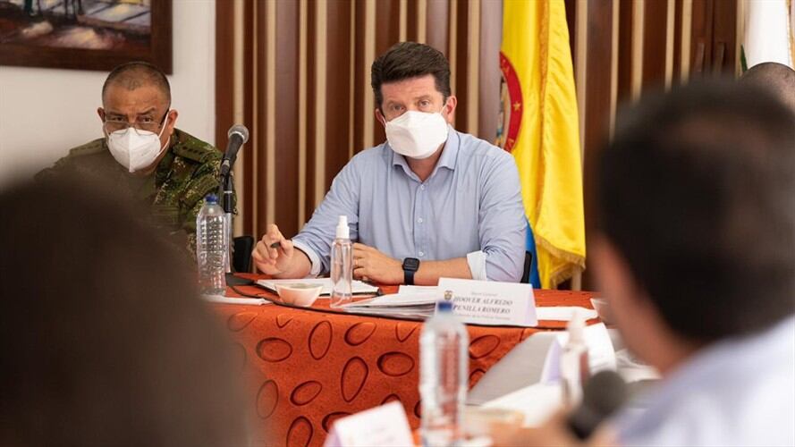 Ministro de Defensa Diego Molano. Foto: Cortesía: Melissa Múnera