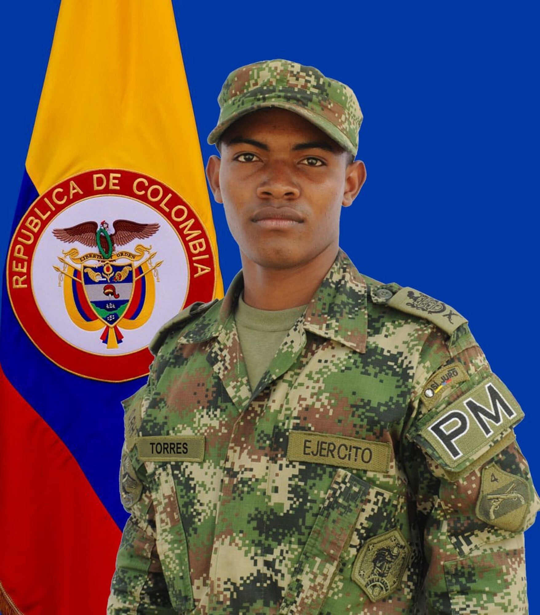 Soldado Antonio José Torres Díaz. Foto: Cortesía