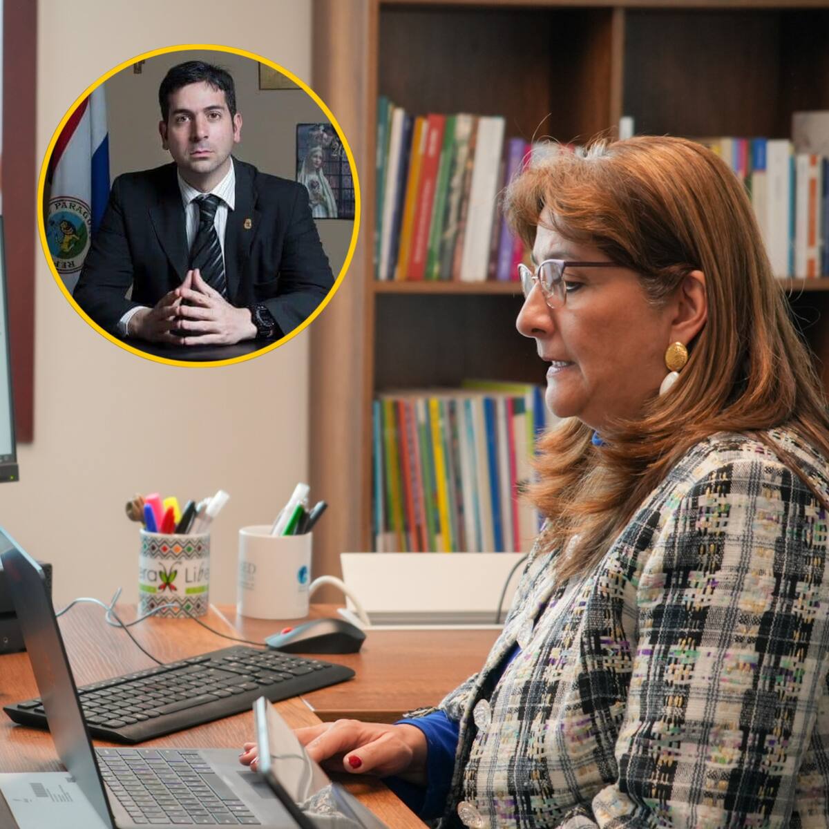 Ministerio de Justicia se reunió con familia del fiscal Pecci para informar sobre el caso