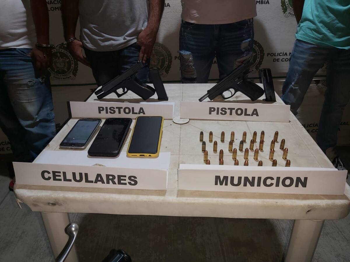 Más de 50 personas fueron capturadas durante la última semana en Santa Marta