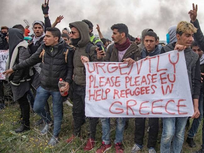 En 2019, llegaron a Grecia más de 46.000 migrantes, según la Agencia de Naciones Unidas para los Refugiados (ACNUR), más que en España, Italia, Malta y Chipre juntos.. Foto: Getty Images