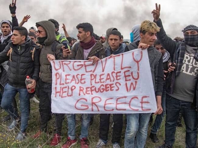 En 2019, llegaron a Grecia más de 46.000 migrantes, según la Agencia de Naciones Unidas para los Refugiados (ACNUR), más que en España, Italia, Malta y Chipre juntos.. Foto: Getty Images