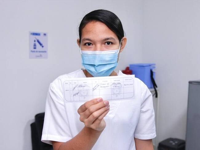 Se espera que el sábado 258 profesionales sanitarios sean inoculados. Foto: Alcaldía de Santa Marta