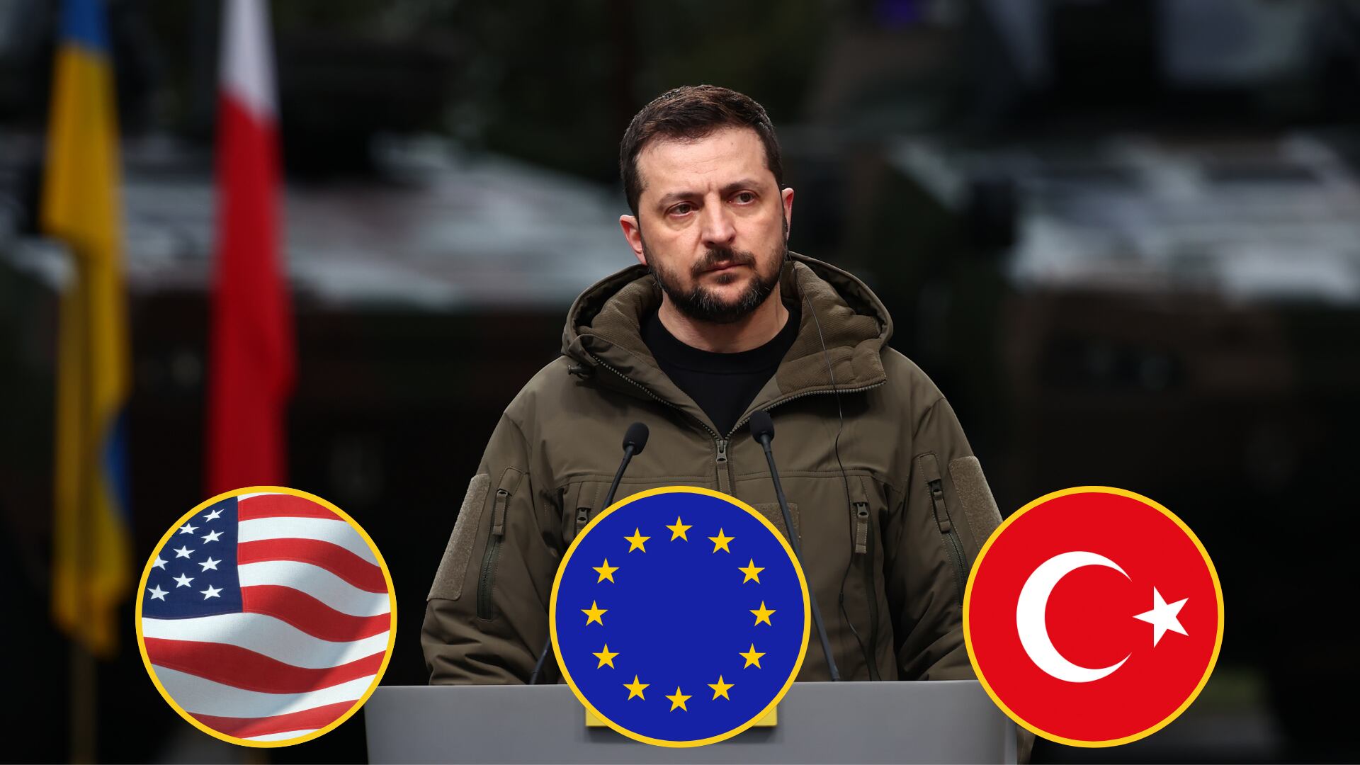 Volodimir Zelensky. FOTO: Jakub Porzycki/NurPhoto via Getty Images