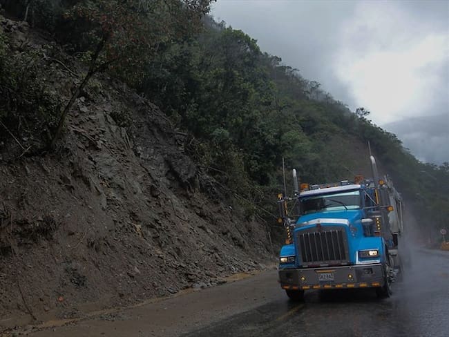 W Radio hizo un viaje por la ruta “plan B” desde Bogotá para llegar a Villavicencio (Meta), en un desplazamiento que duró más de 14 horas. Foto: Colprensa