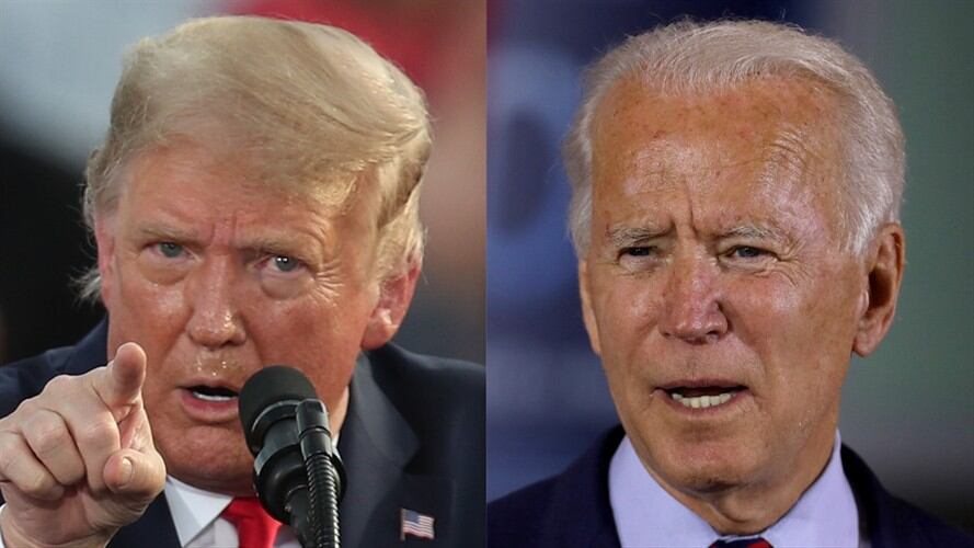Propuestas de Donald Trump y Joe Biden para EE.UU. . Foto: Getty