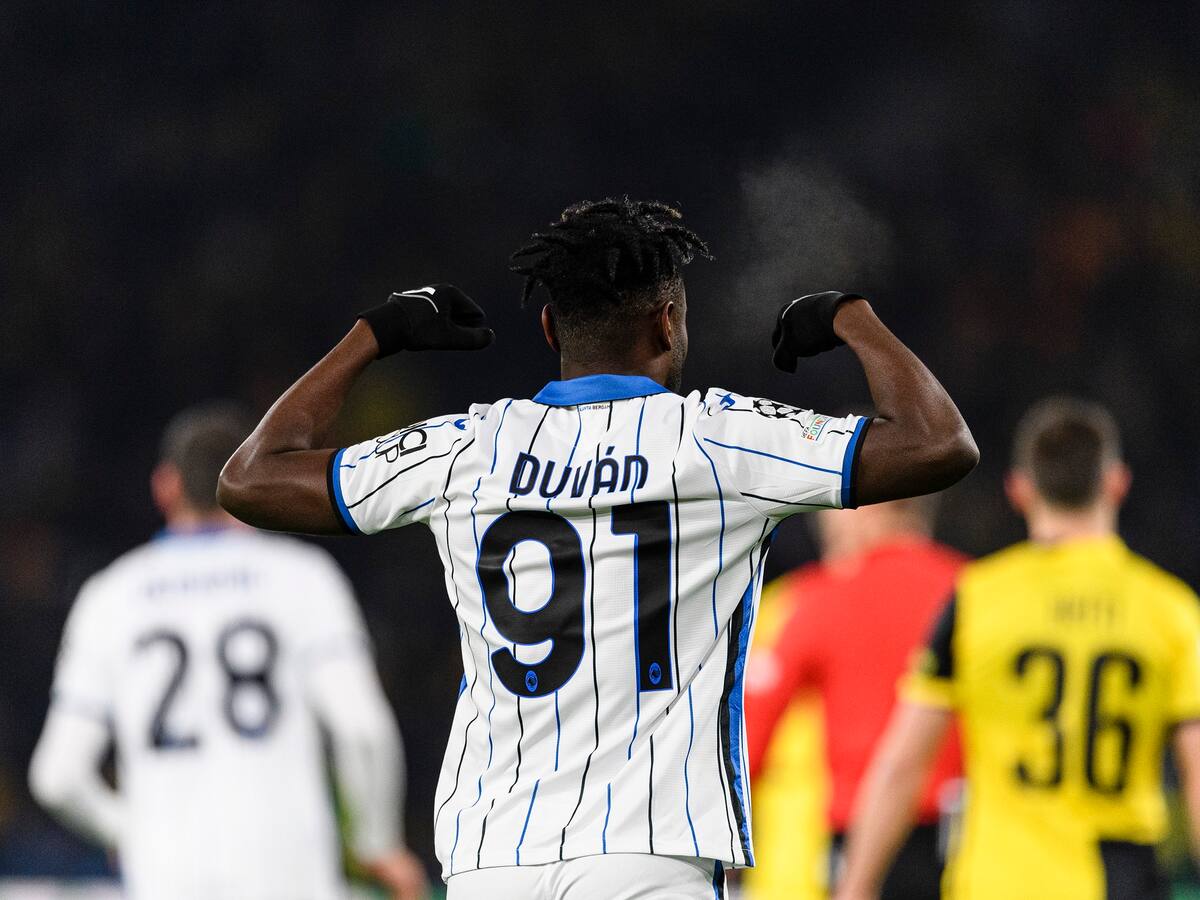 Duván Zapata y Luis Fernando Muriel salvaron al Atalanta ante el Young Boys