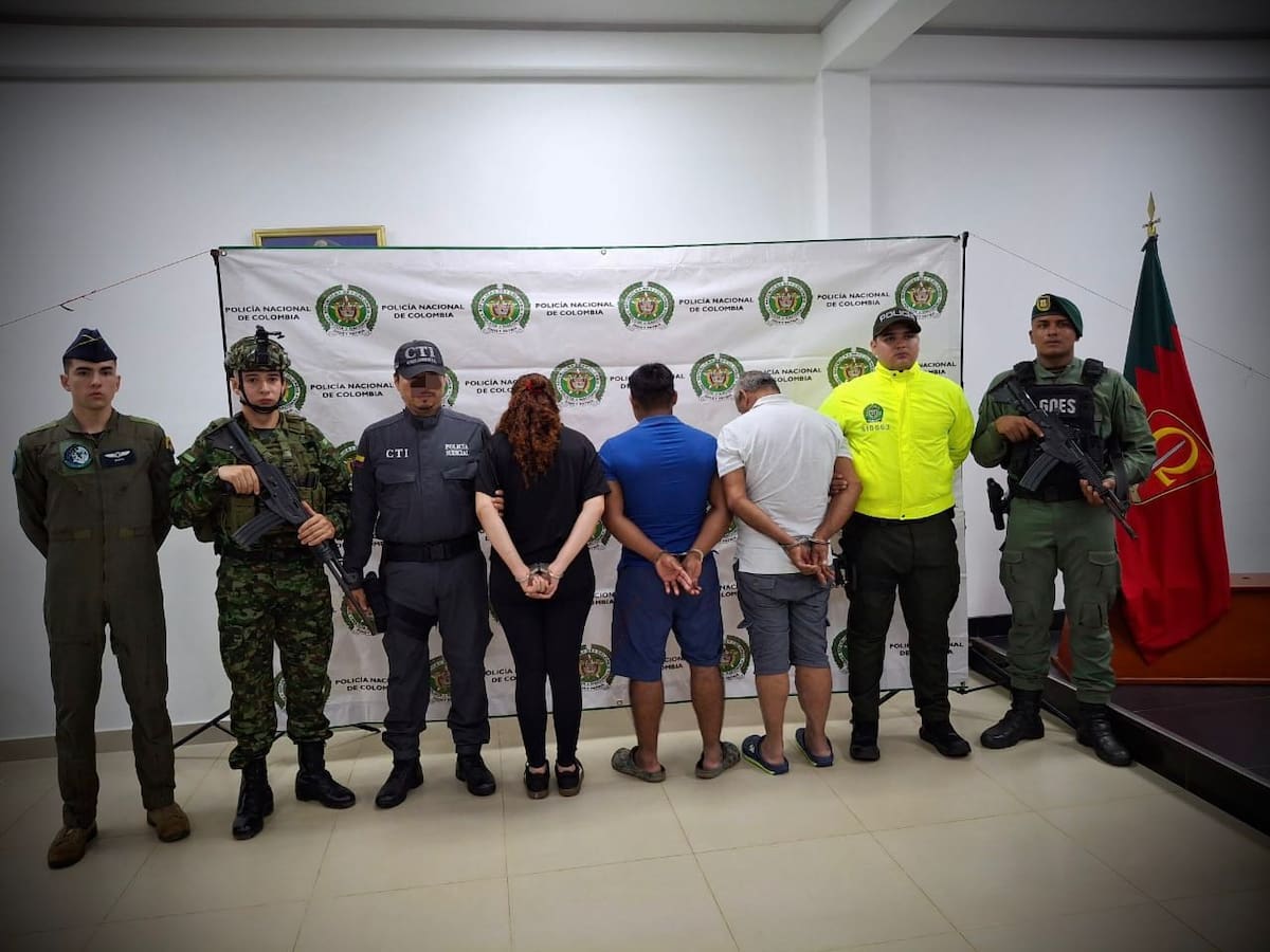 Capturados presuntos integrantes de la Estructura Primera Armando Ríos en Guaviare
