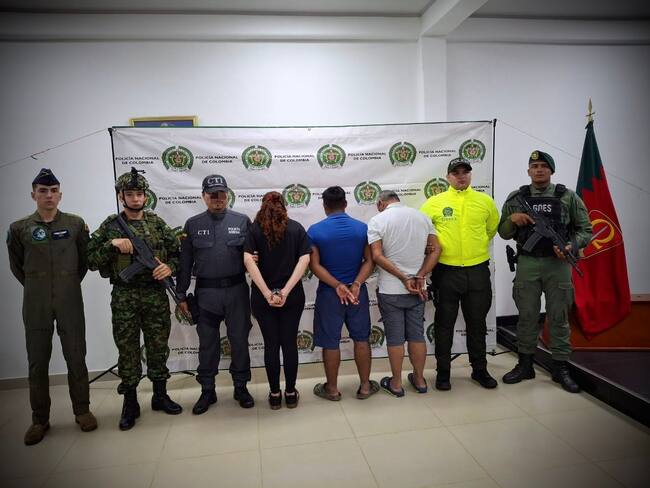 Capturados presuntos integrantes de la Estructura Primera Armando Ríos en Guaviare
