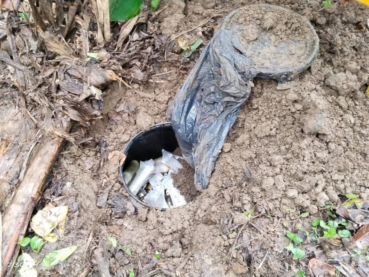 Destruyen un depósito de explosivos de las disidencias en el sur del Cauca