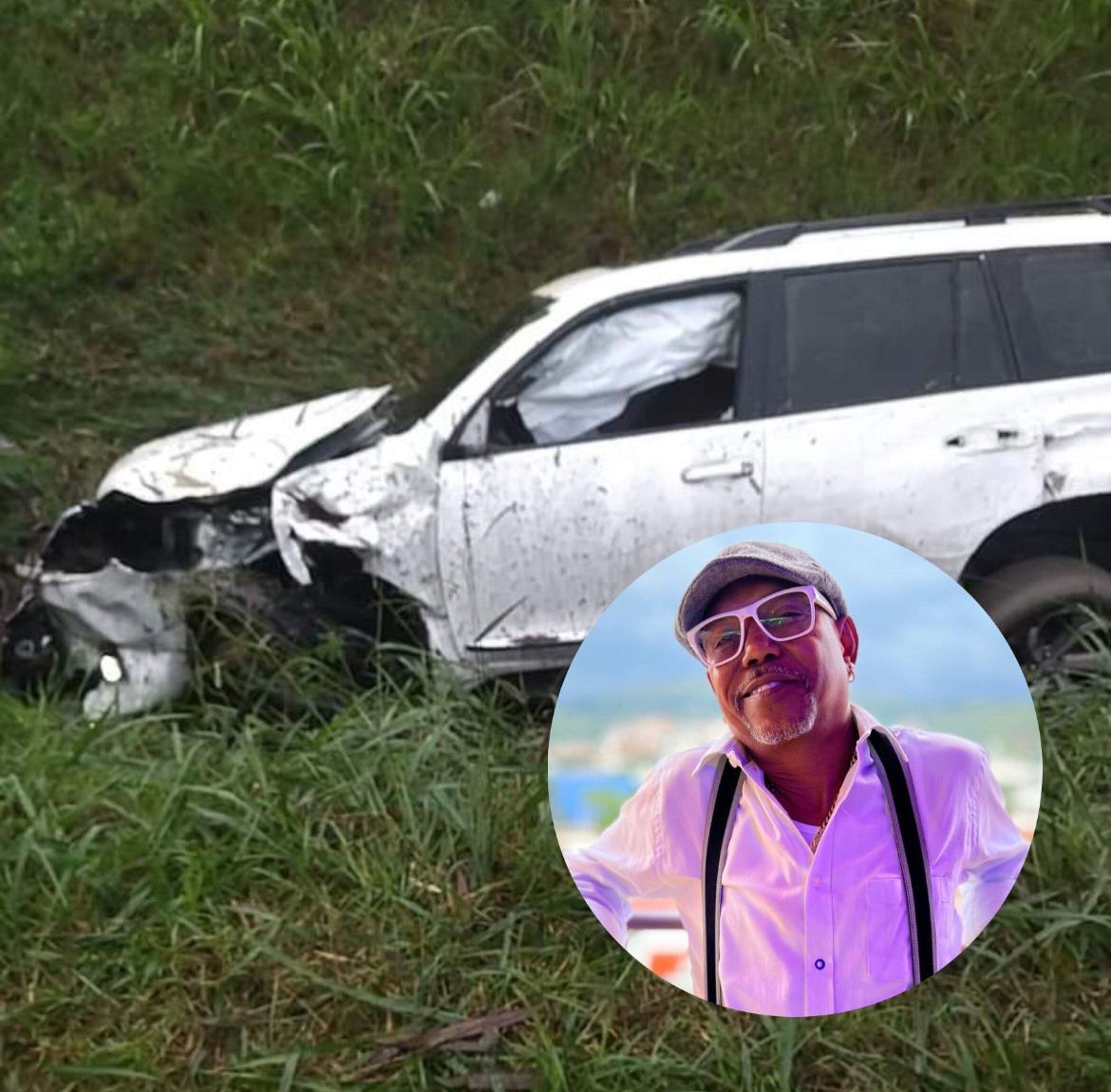 'El Mulato' perdió el control del vehículo producto de un microsueño. Foto: Cortesía.