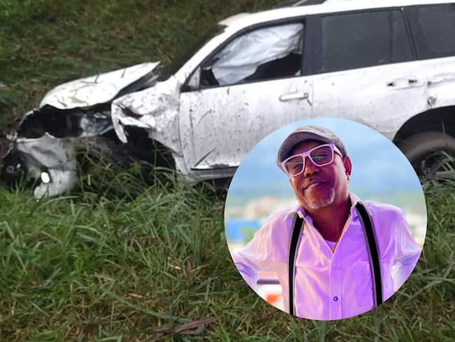 'El Mulato' perdió el control del vehículo producto de un microsueño. Foto: Cortesía.