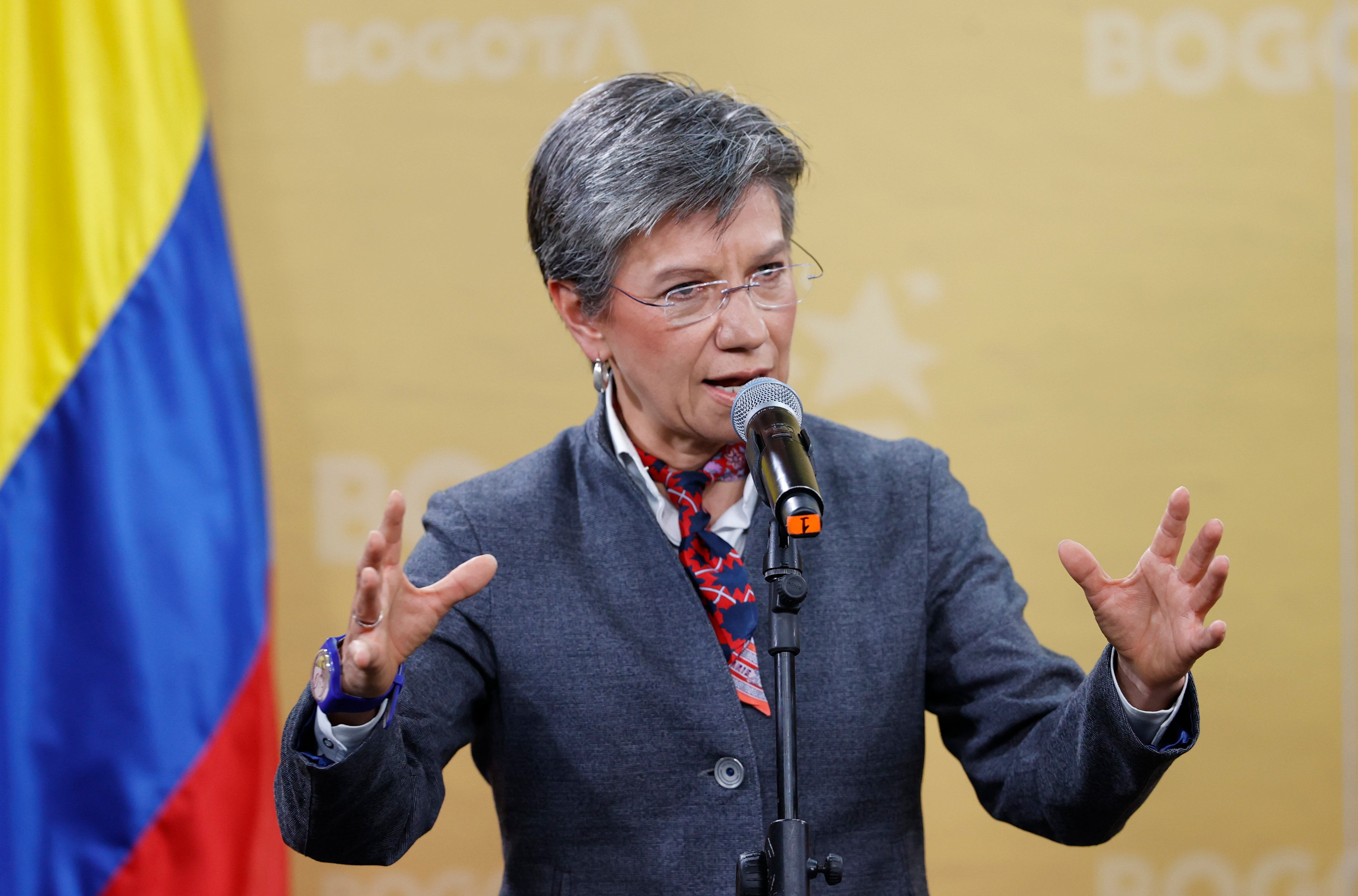 Claudia López. EFE/ Mauricio Dueñas Castañeda