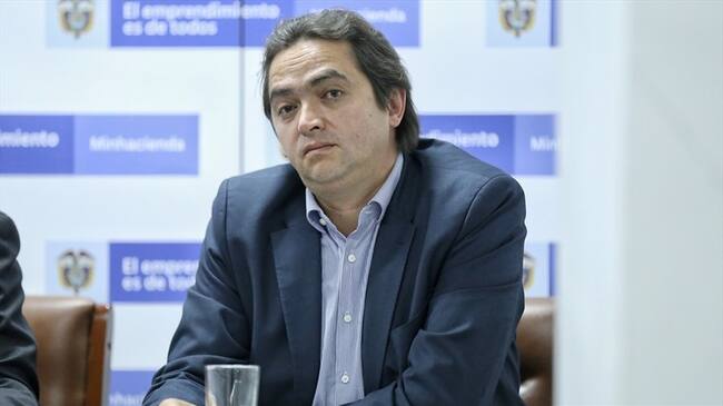 El viceministro de Hacienda, Juan Alberto Londoño. Foto: Colprensa