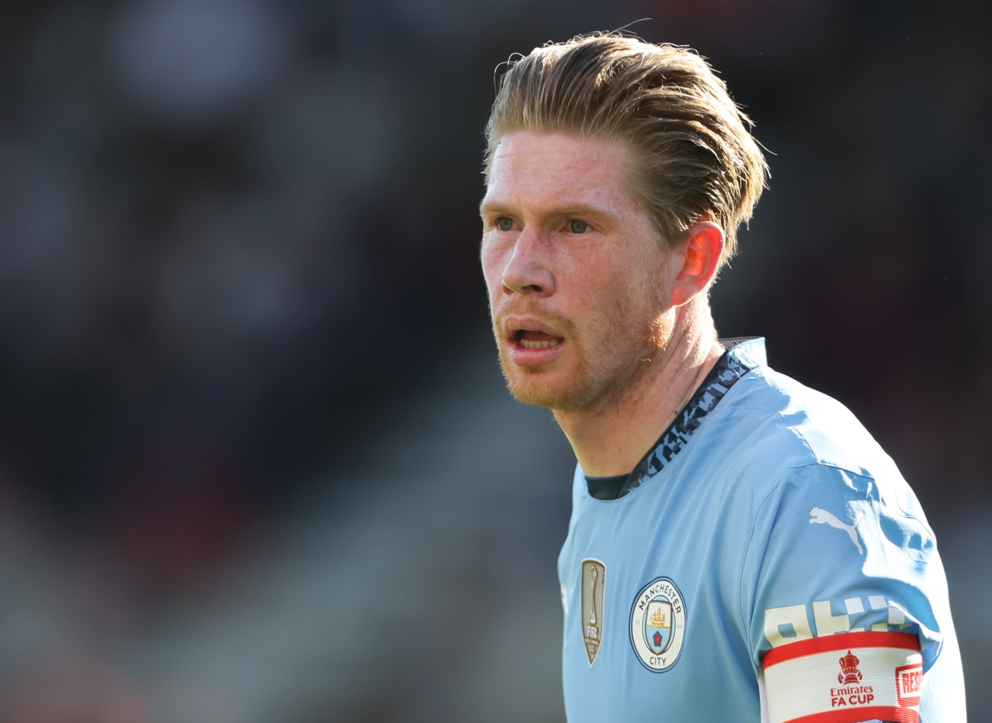 Kevin de Bruyne durante el partido por FA Cup ante Bournemouth. FOTO: Rob Newell - CameraSport via Getty Images