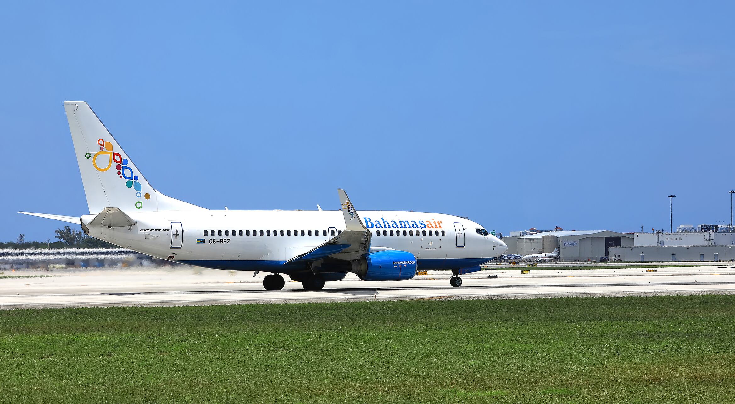 Avión de Bahamasair. I Foto: Getty Images.