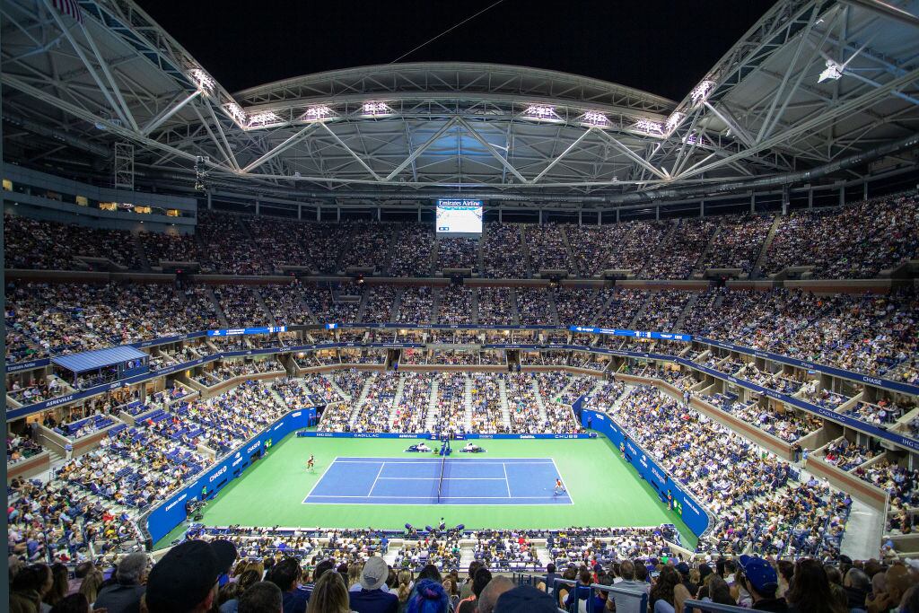 Estadio Arthur Ashe Stadium durante el US Open 2022. Foto: Tim Clayton/Corbis via Getty Images