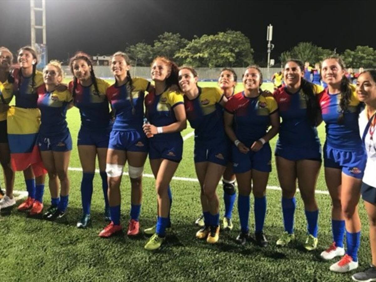 Colombia conquista dos Oros en el rugby masculino y femenino