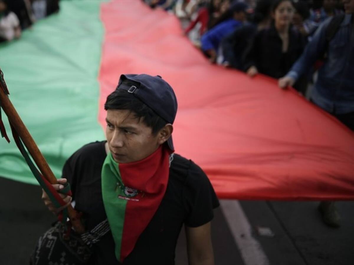 Universidad Nacional no recibirá a la minga indígena