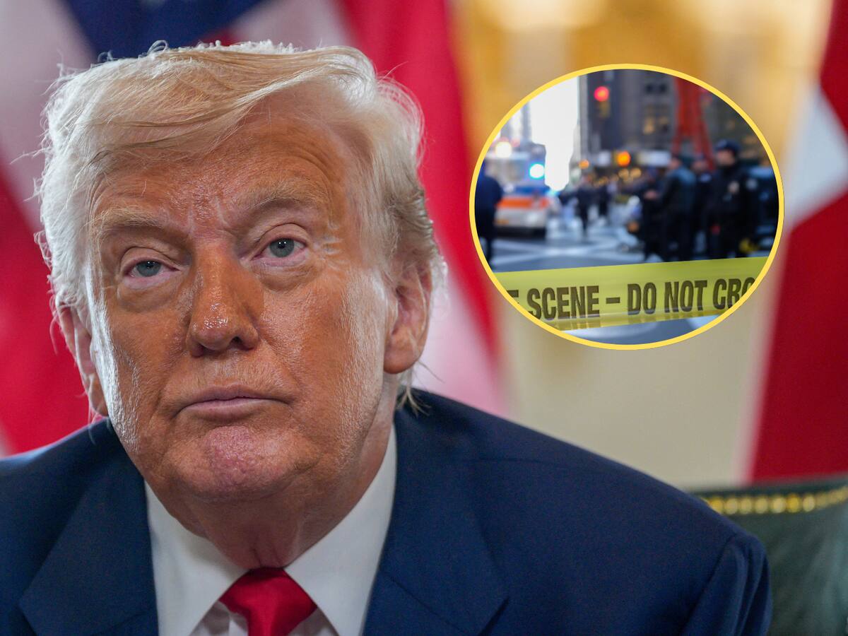 Trump calificó tiroteo en Nueva York de una violencia “sin sentido” cometida por un “lunático”