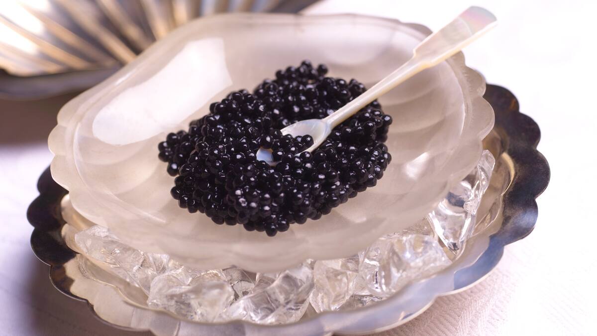 Este el proceso para producir el caviar más valioso del mundo