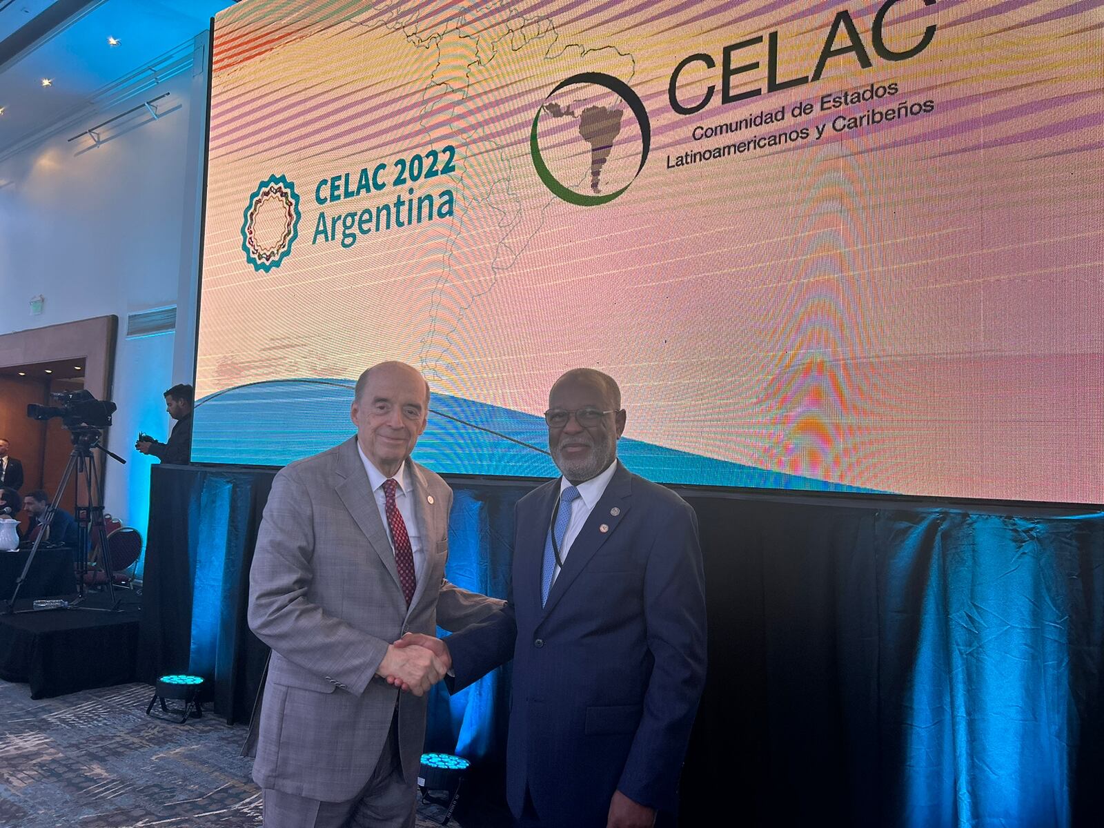 Canciller Álvaro Leyva en Celac. Foto: Cancillería