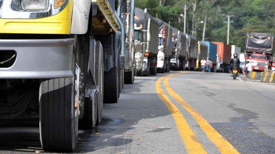 Transportadores de carga aseguran que no se unieron ni se unirán al Paro Nacional. Foto: Colprensa
