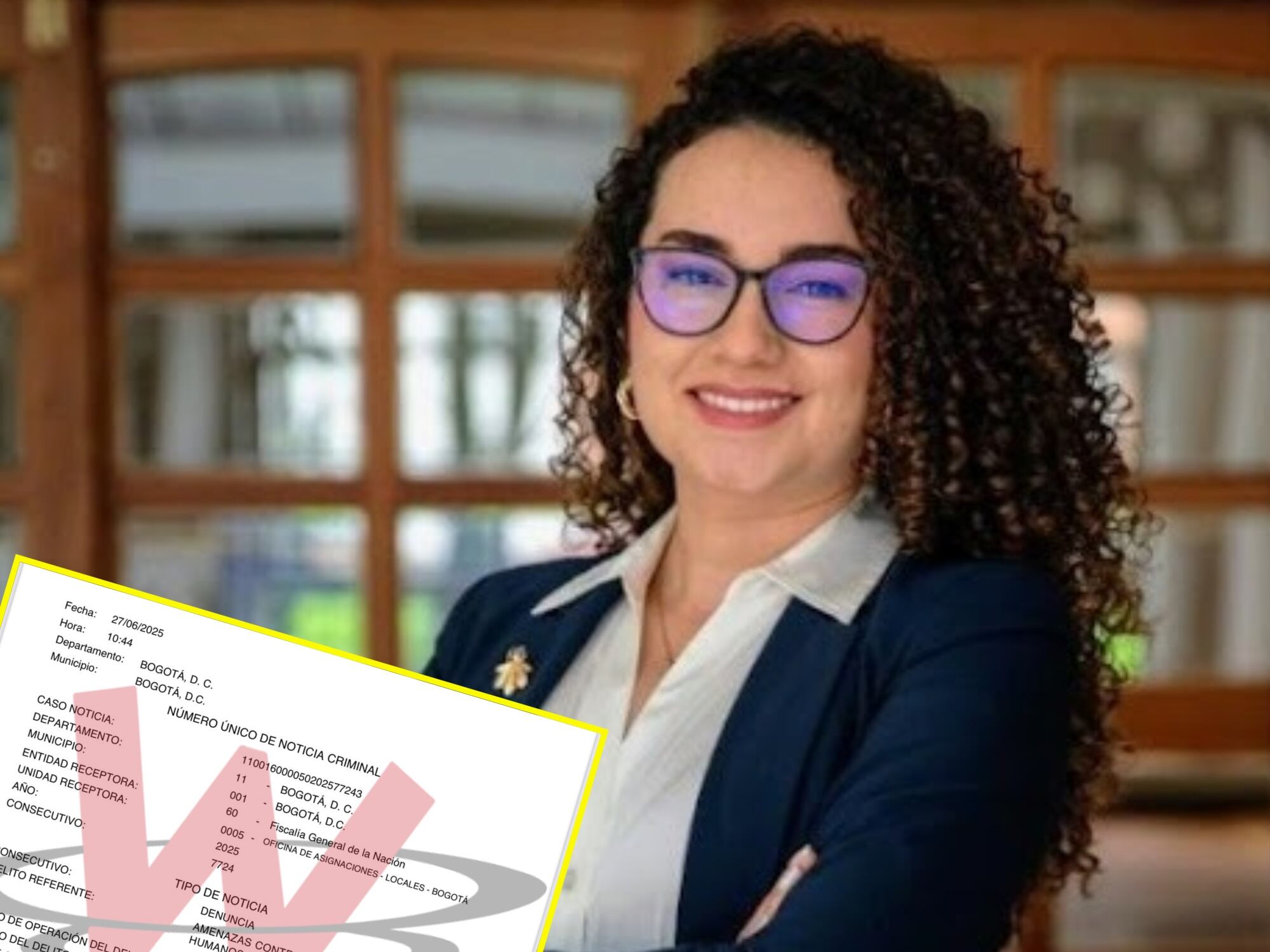 Andrea Melissa Morales. Foto: Alcaldía de Bogotá