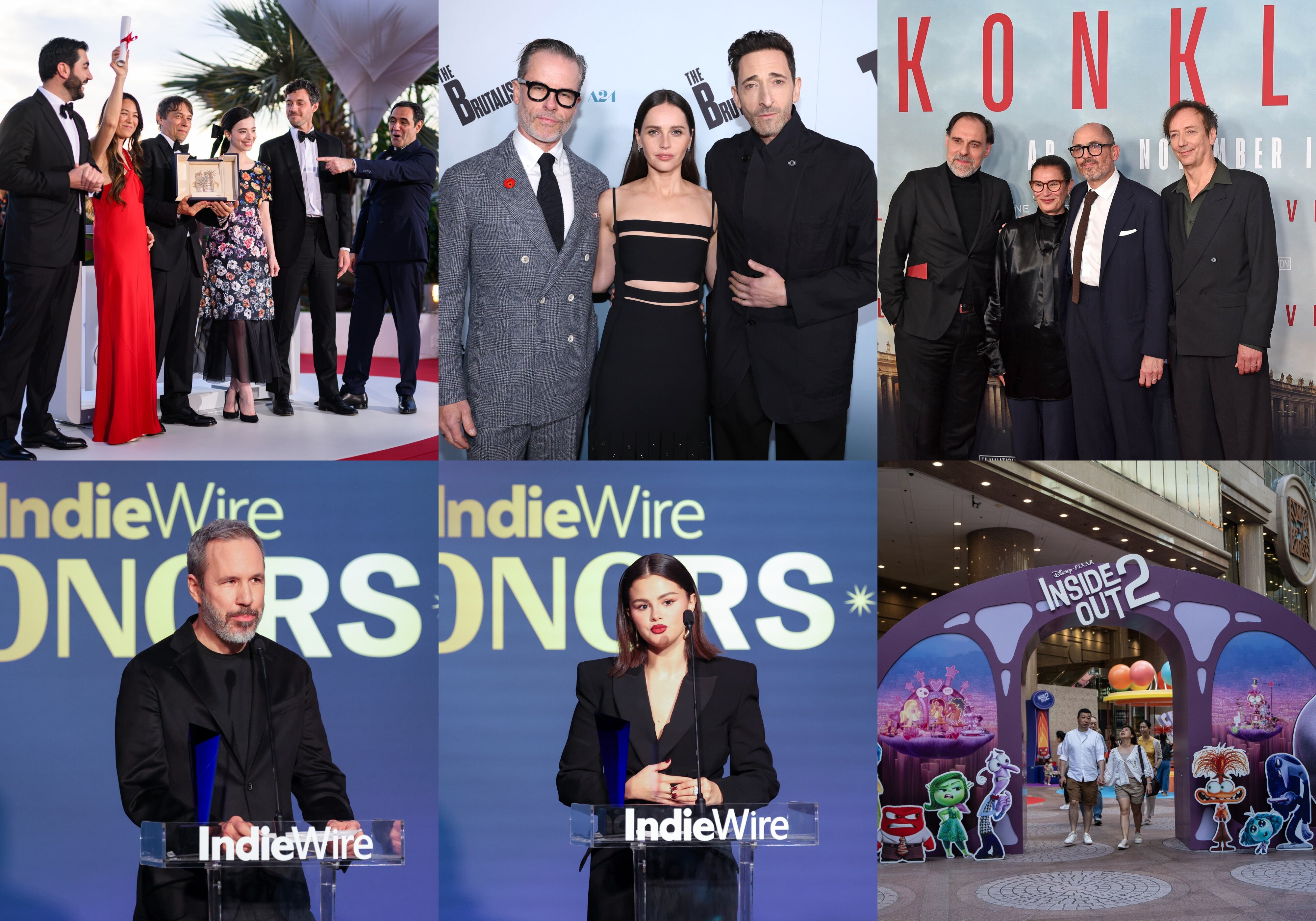 Estrenos, premiaciones y eventos especiales de las películas de 2024 que serán clave en los premios de 2025. (Imágenes de Getty Images)