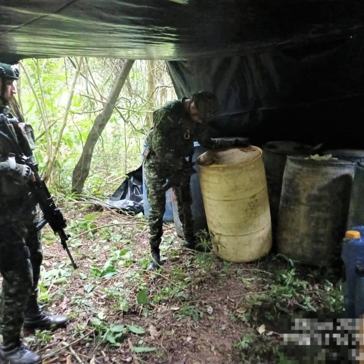 Hallaron más de 300 kilos de clorhidrato de cocaína en San Alberto, Cesar