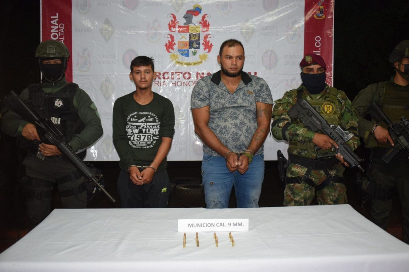 Capturados presuntos responsables de ataques contra la fuerza pública en Tibú- Ejercito Nacional