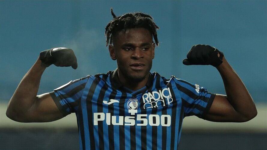Duván Zapata, listo para la revancha ante el Real Madrid. Foto: Emilio Andreoli/Getty Images
