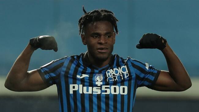 Duván Zapata, listo para la revancha ante el Real Madrid. Foto: Emilio Andreoli/Getty Images
