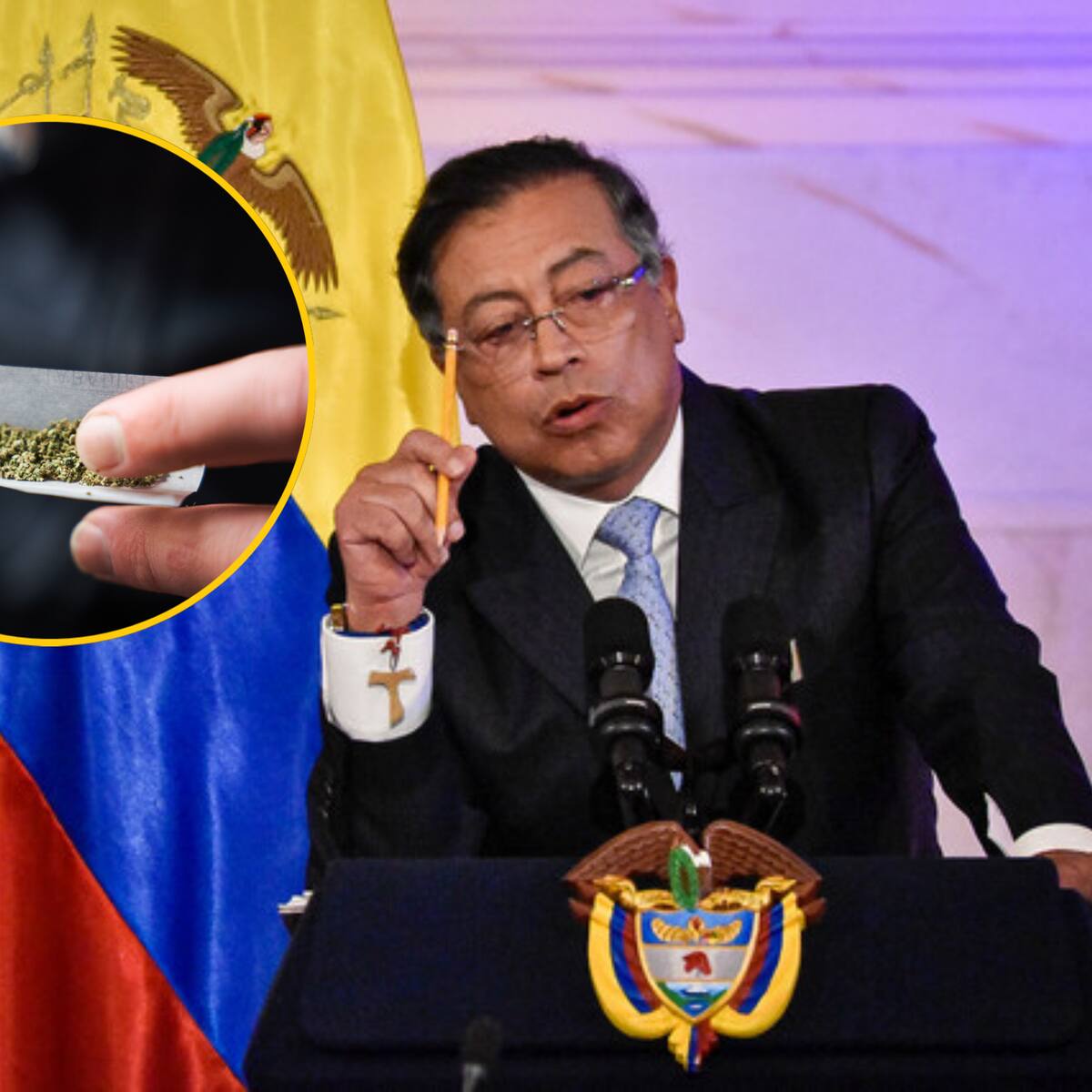 “Si Congreso hubiera legalizado cannabis no tendríamos un ‘traqueto’ matando colombianos”: Petro