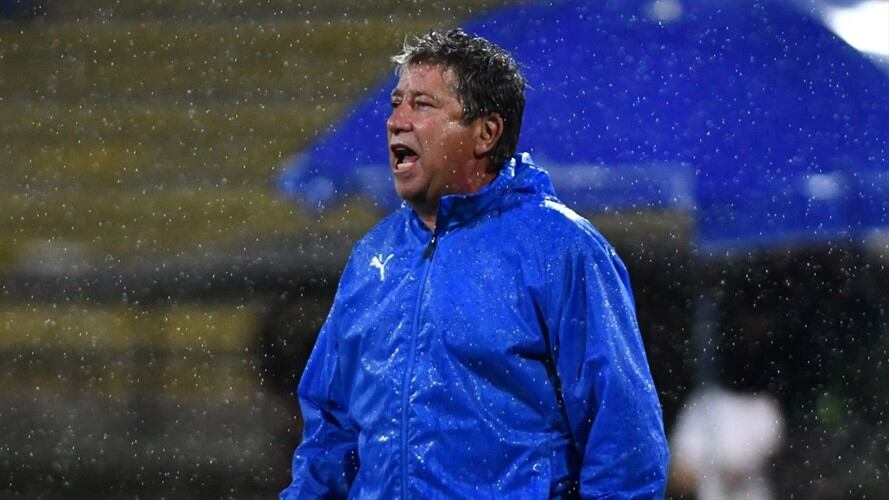 Hernán Daría 'Bolillo' Gómez, entrenador del Independiente Medellín. Foto: Colprensa - Cortesía Dimayor