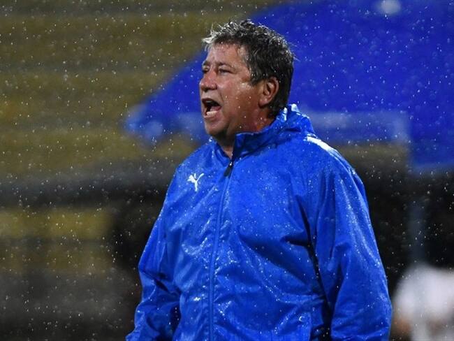 Hernán Daría 'Bolillo' Gómez, entrenador del Independiente Medellín. Foto: Colprensa - Cortesía Dimayor