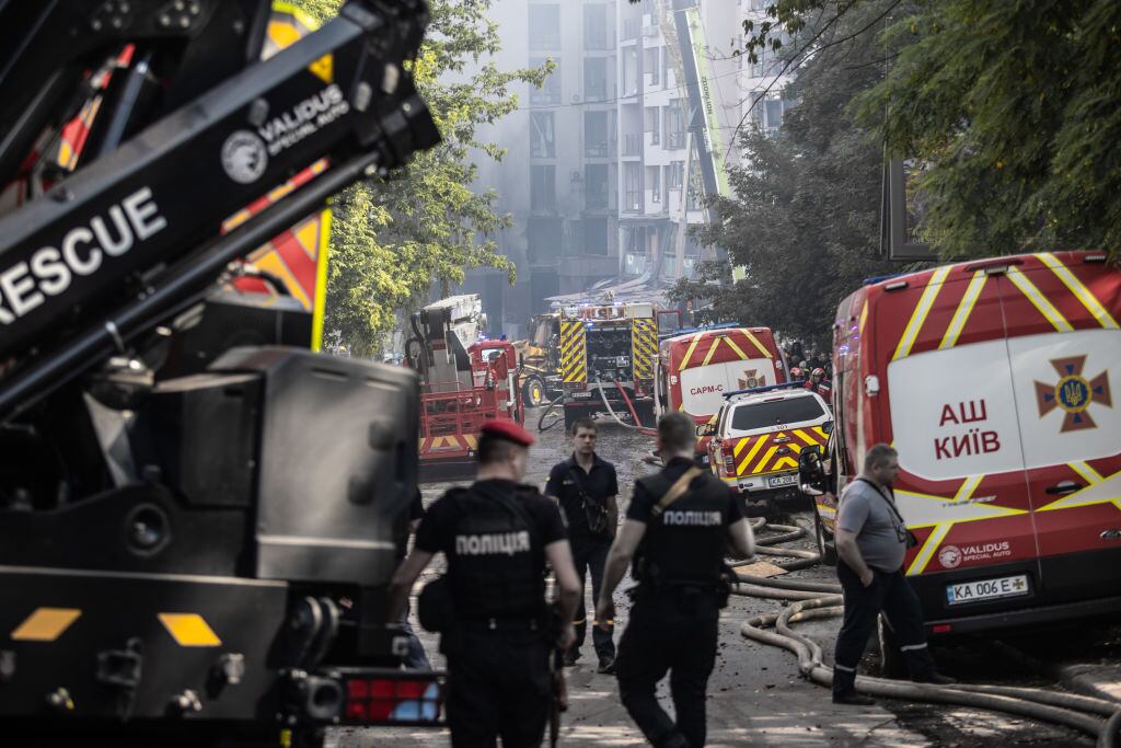 Bombardeos en Ucrania. Foto: Getty Images