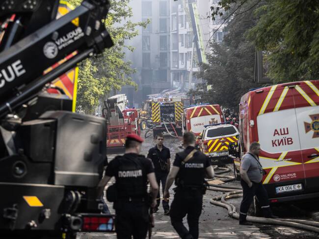 Bombardeos en Ucrania. Foto: Getty Images
