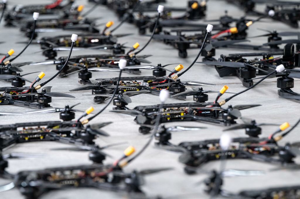 Drones ucranianos. I Foto: Stanislav Ivanov/Global Images Ukraine via Getty Images.