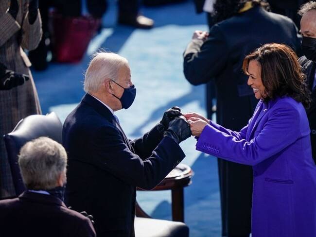 En política, la moda y la imagen buscan enviar un mensaje, y en los últimos años ha sido mucho más evidente: Jomari Goyso. Foto: Getty Images / DREW ANGERER