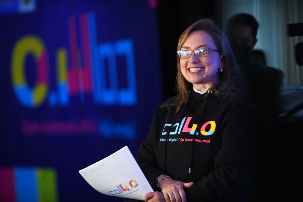 Ministra TIC, Carmen Ligia Valderrama. Foto: MinTic.