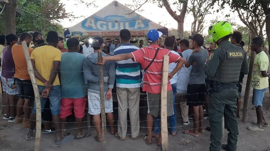 El dueño del lugar fue sancionado con un comparendo por incentivar aglomeraciones que pueden convertirse en foco de contagio de coronavirus. Foto: Cortesía